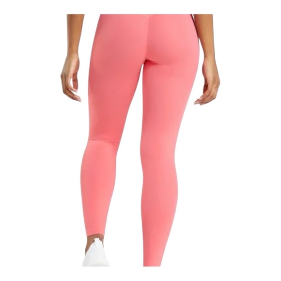Gymshark Whitney Simmons Coral Pink High-Waist Leggings - Picture 3 of 8